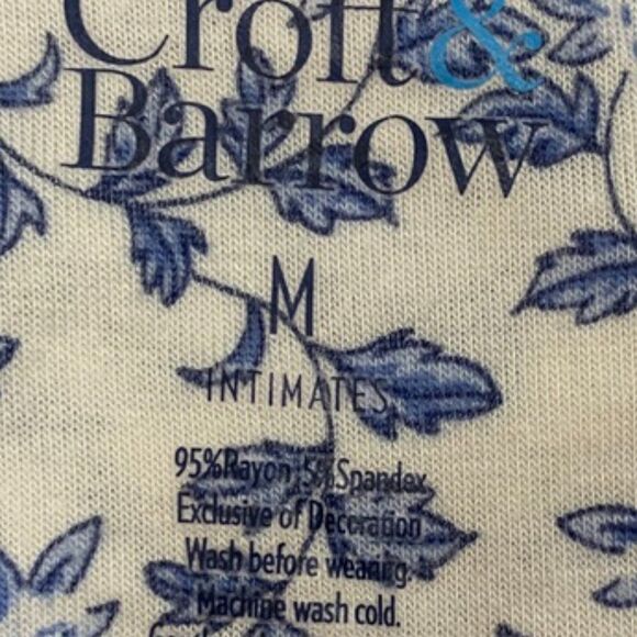 Croft & Barrow Short Sleeve Night Gown - Picture 4 of 4